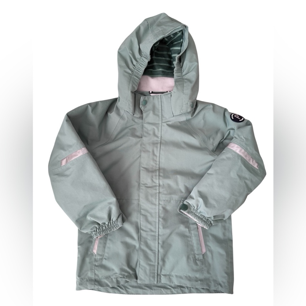 Polarn O. Pyret Waterproof ECO Shell Jacket 🌿💧 Size 116 (5–6Y)